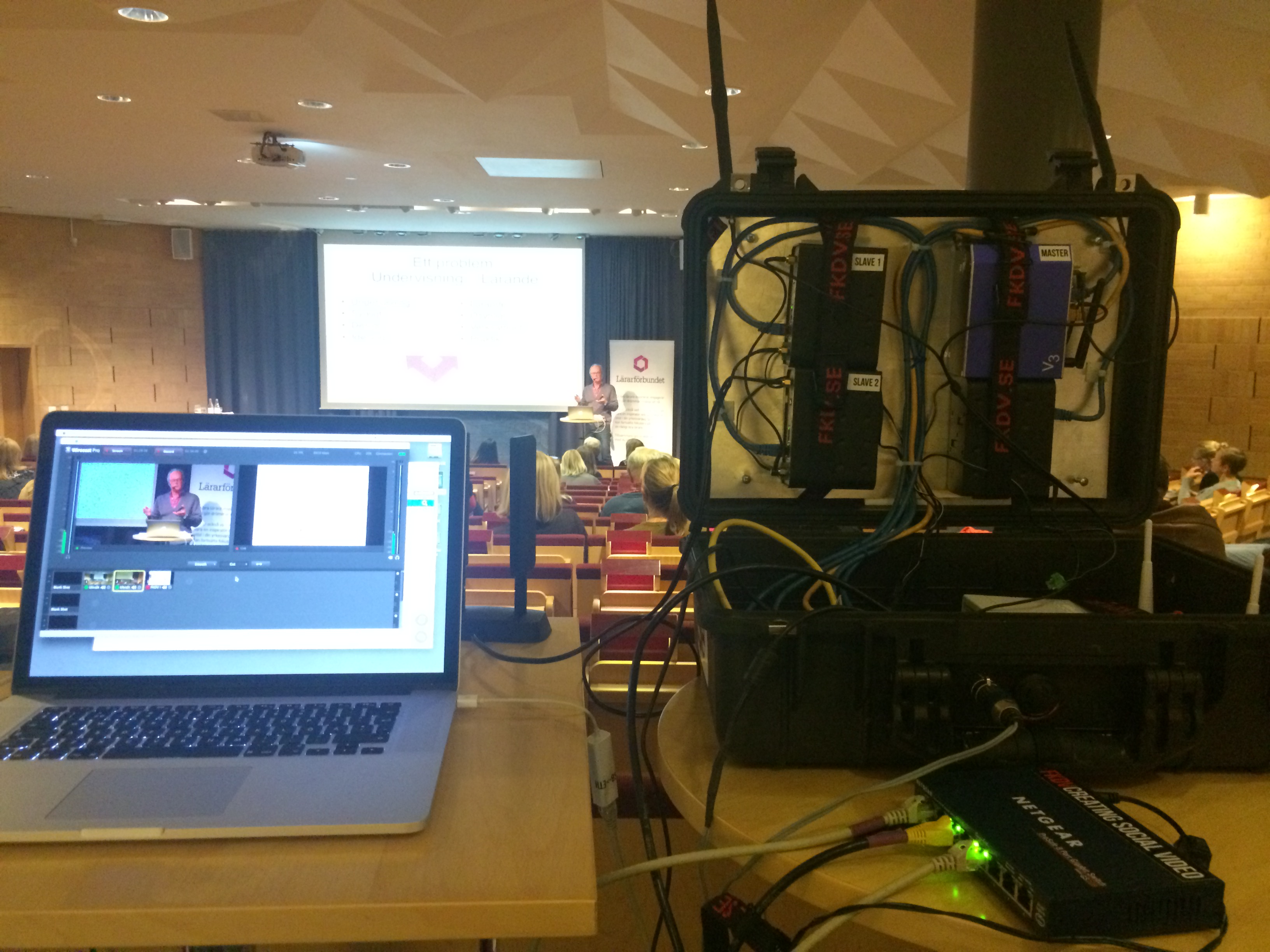 Організація прямої відеотрансляції з # internetväskan